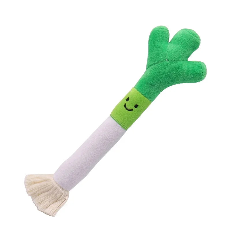 Plush Bone Dog Toy | Squeaker & Training Toy