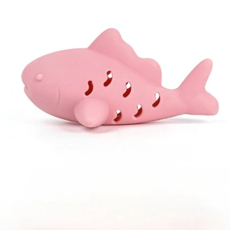 Interactive Fish Cat Toy | Treat & Dental Chew Toy
