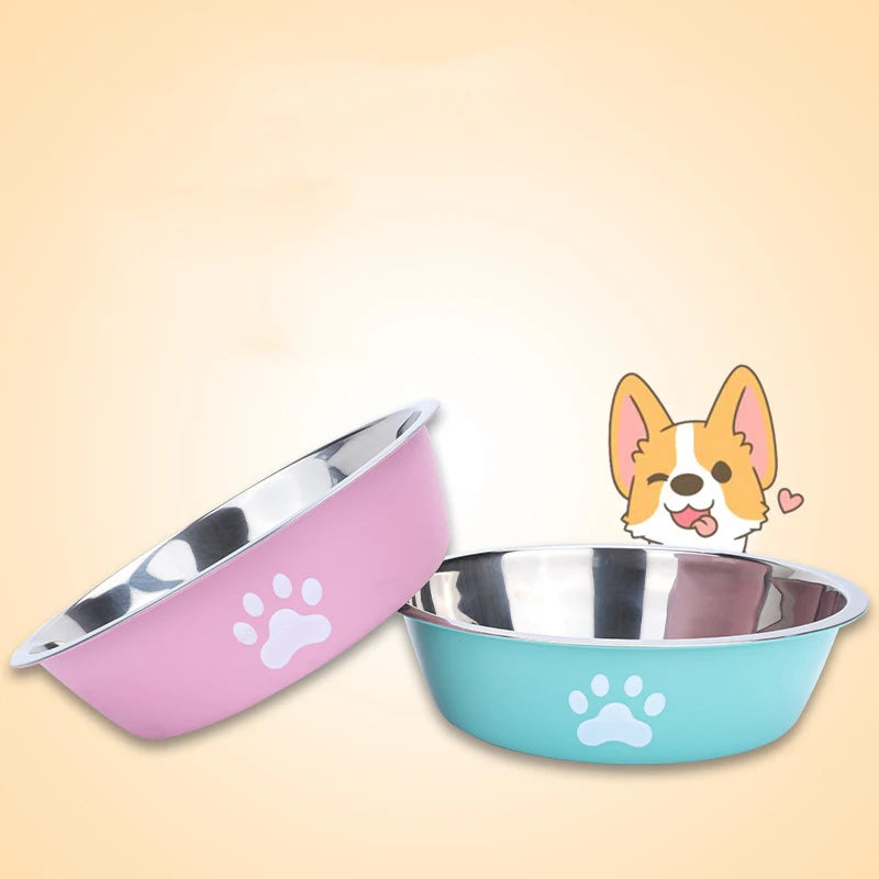Silicone Base Pet Feeding Bowl | Food & Water Dish