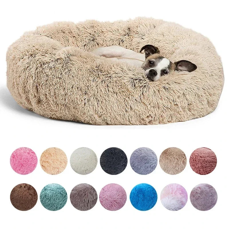 Soft Calming Pet Bed | Washable Plush Bed