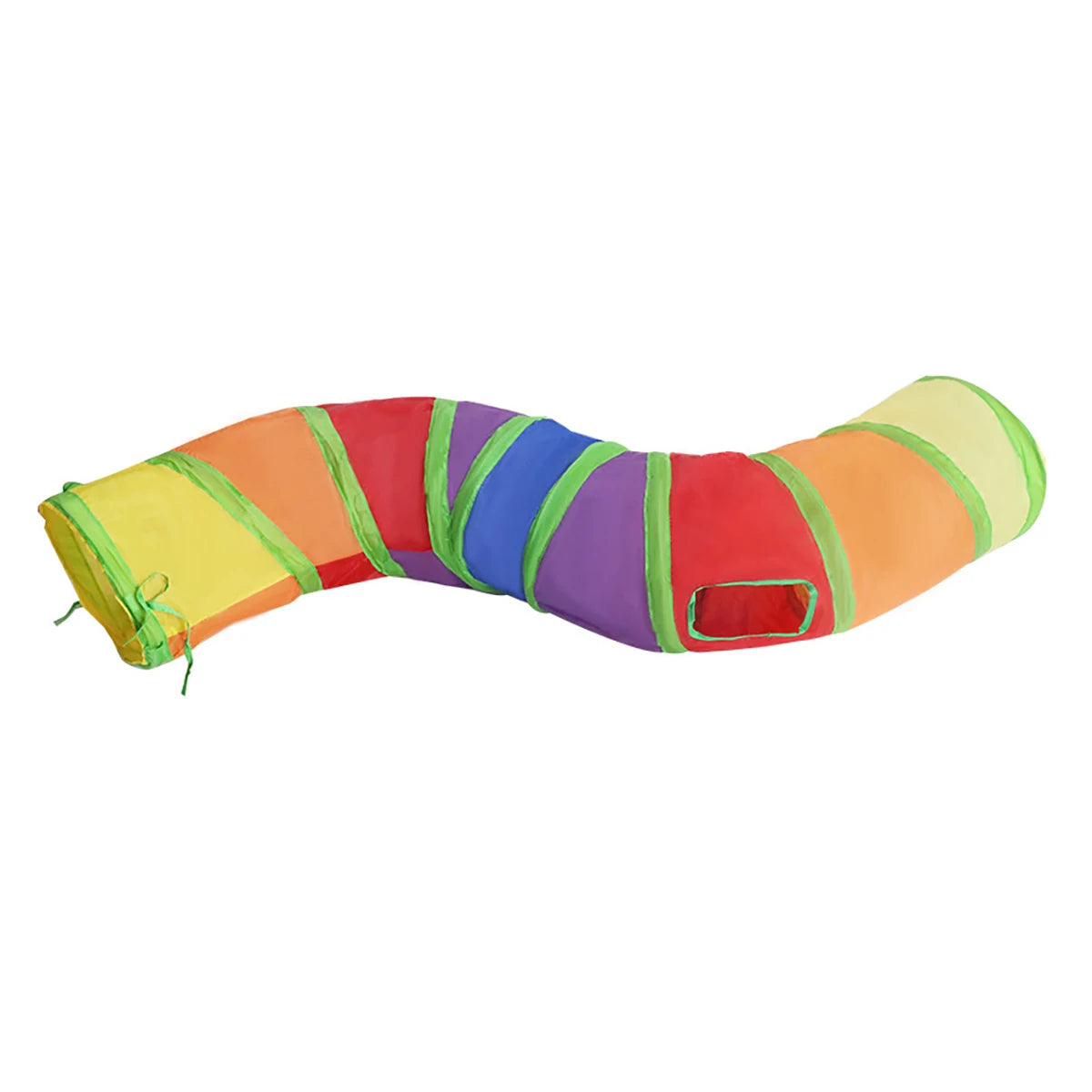 Crinkle Cat Tunnel | Indoor Play & Hide Tunnel