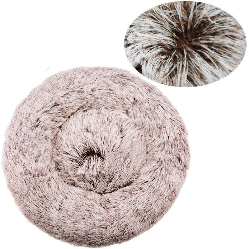 Soft Calming Pet Bed | Washable Plush Bed