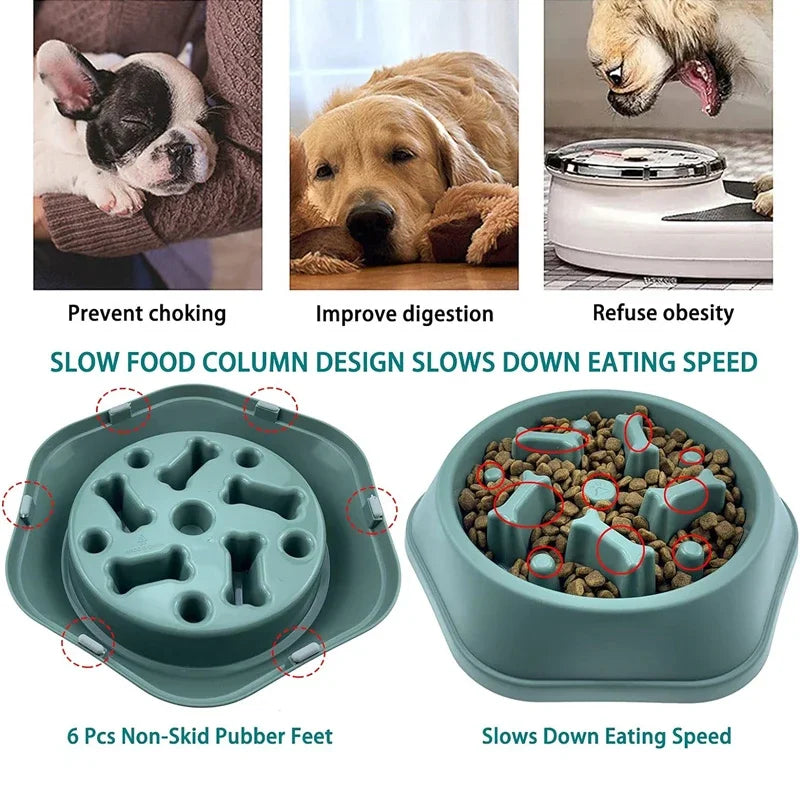 Puzzle Dog Feeder | Slow Eating Bowl