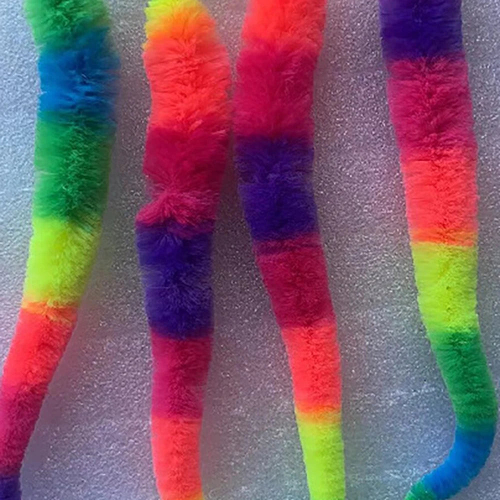 Elastic Caterpillar Cat Toy | Indoor Play Toy