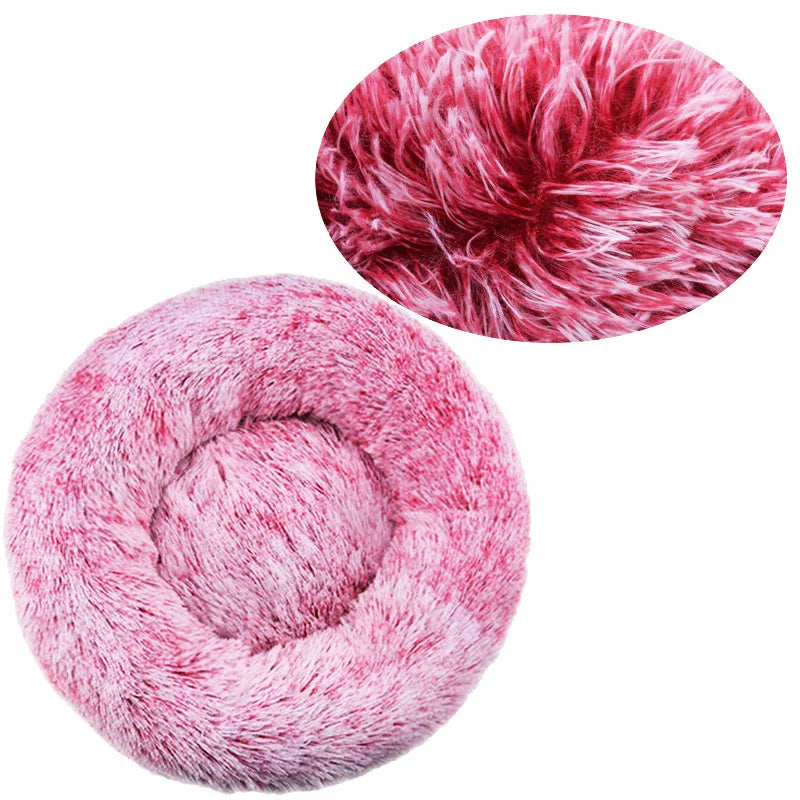 Soft Calming Pet Bed | Washable Plush Bed